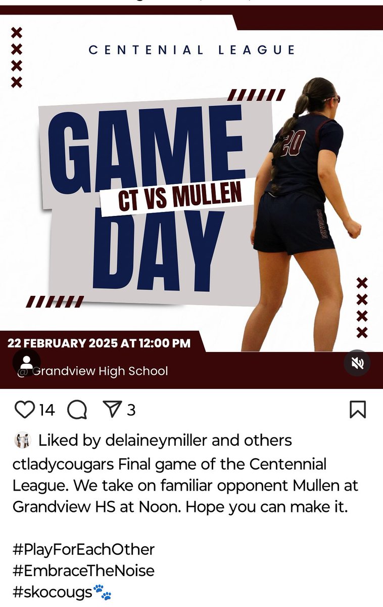 <a href="/CTLadyCougars/">Cherokee Trail Girls Basketball</a> <a href="/CTHSConnect/">Cherokee Trail H.S.</a> <a href="/CTHSAthletics/">CTHS Athletics</a> <a href="/aurorasports/">Sentinel Prep Sports</a> <a href="/9Preps/">9NEWS Prep Sports</a> <a href="/girlsbballco/">GIRLS BASKETBALL COLORADO</a> <a href="/girlsbballco/">GIRLS BASKETBALL COLORADO</a> <a href="/hoopstracker/">Hoopstracker</a> <a href="/NAUWomensHoops/">NAU Women's Basketball</a>