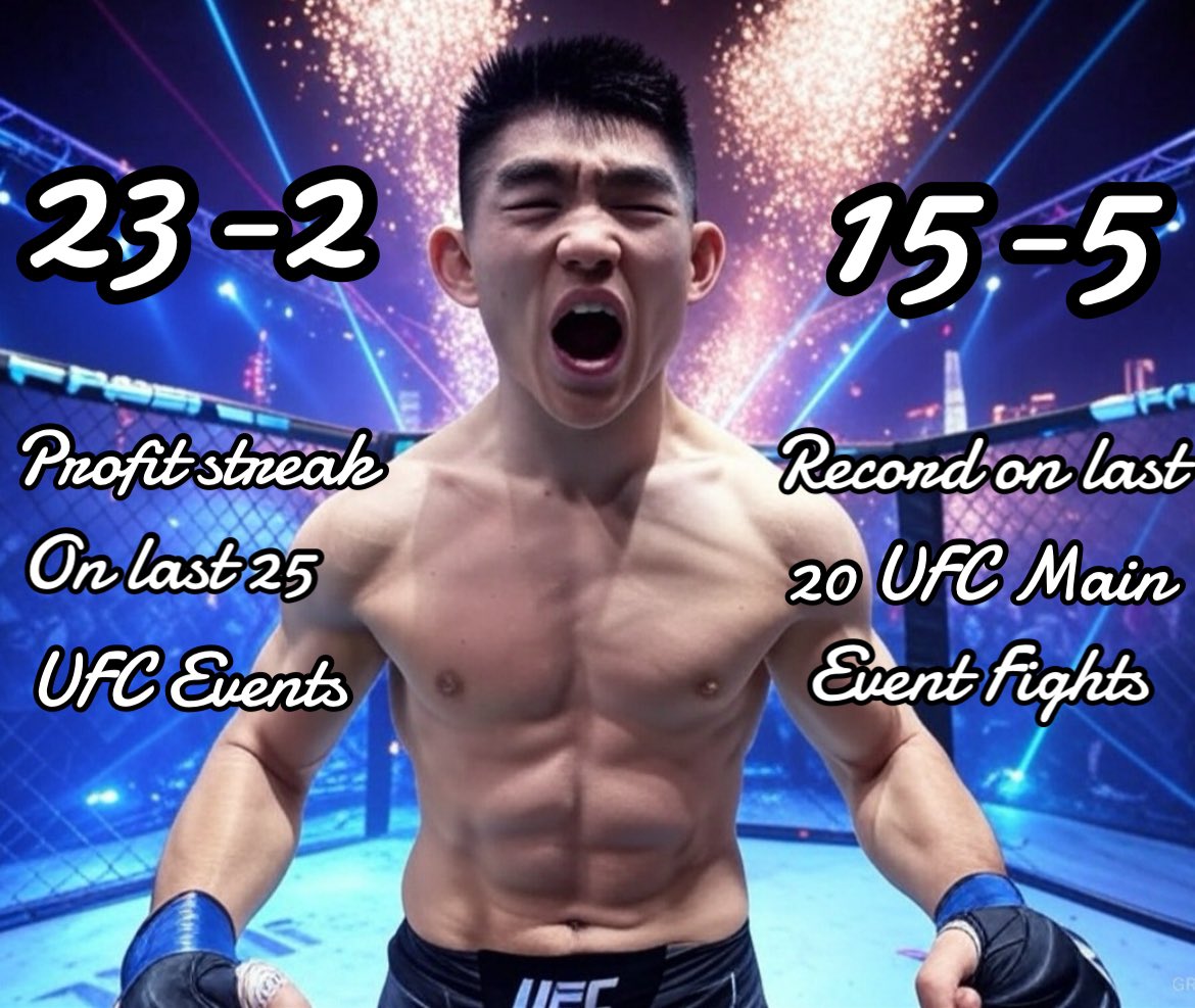 BrandonTheProf's tweet image. THE UFC KING IS BACK TONIGHT 👑
We have a 23-2 Profit Streak on the last 25 events and are 15-5 on our last 20 main event fight picks‼️🤯
We’re back for UFC Fight Night Cejudo vs Song at Climate Pledge Arena in Seattle! 
Anyone that LIKES+RTS this post will get my top play for…