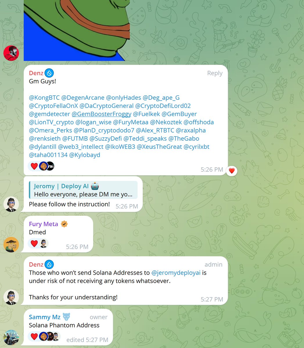 addyTracker's tweet image. 🚨 SCAM ALERT! Exposing the @DeployAI_ Cabal scam.

Don&apos;t touch #DeployAI. HUGE FARM with huge #cabal team owning all the supply. Don&apos;t buy it unless you want to get rugged.

No matter what they will tell you stay the f**k away from this #launch. This farm will be massive. Don&apos;t…