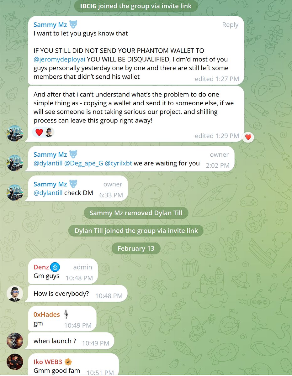 addyTracker's tweet image. 🚨 SCAM ALERT! Exposing the @DeployAI_ Cabal scam.

Don&apos;t touch #DeployAI. HUGE FARM with huge #cabal team owning all the supply. Don&apos;t buy it unless you want to get rugged.

No matter what they will tell you stay the f**k away from this #launch. This farm will be massive. Don&apos;t…