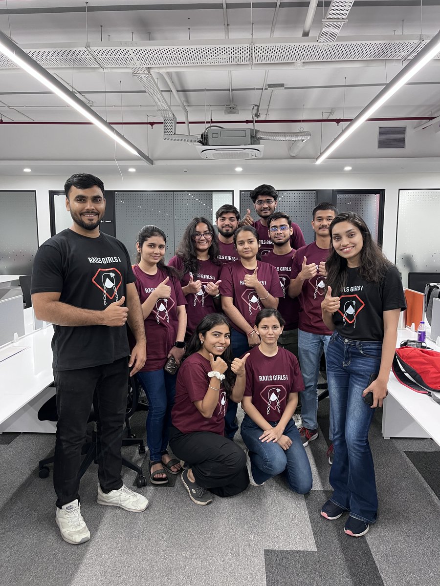 RailsGirlsPune's tweet image. Glimpses of Post-Project Showcase – Happy Teams, Proud Moments!

After an exciting Rails Girls Pune 2025 project showcase, teams celebrate their hard work, collaboration, &amp;amp; the joy of learning! Here’s to innovation, teamwork, &amp;amp; the spirit of building together.

#RailsGirlsPune