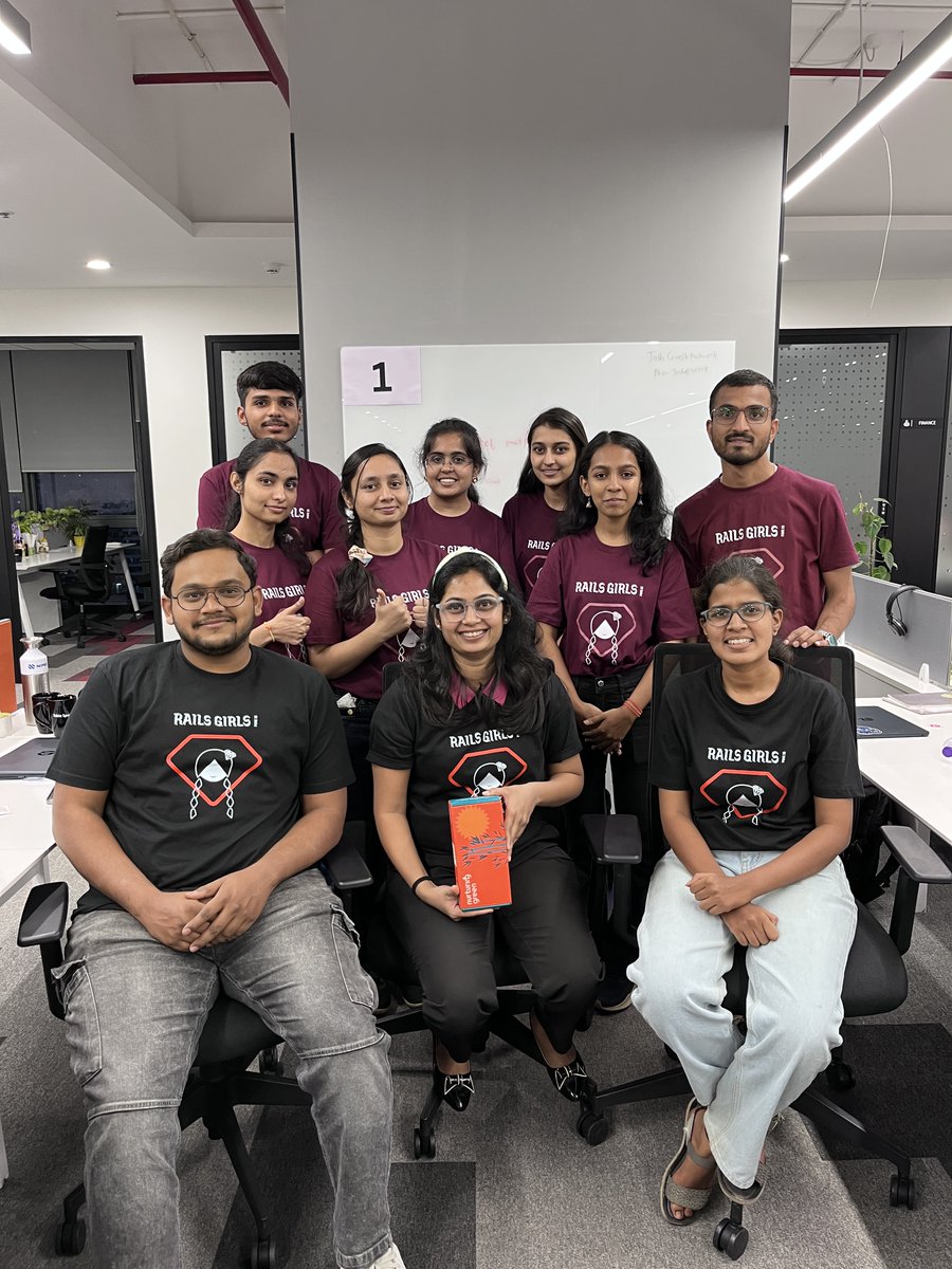RailsGirlsPune's tweet image. Glimpses of Post-Project Showcase – Happy Teams, Proud Moments!

After an exciting Rails Girls Pune 2025 project showcase, teams celebrate their hard work, collaboration, &amp;amp; the joy of learning! Here’s to innovation, teamwork, &amp;amp; the spirit of building together.

#RailsGirlsPune