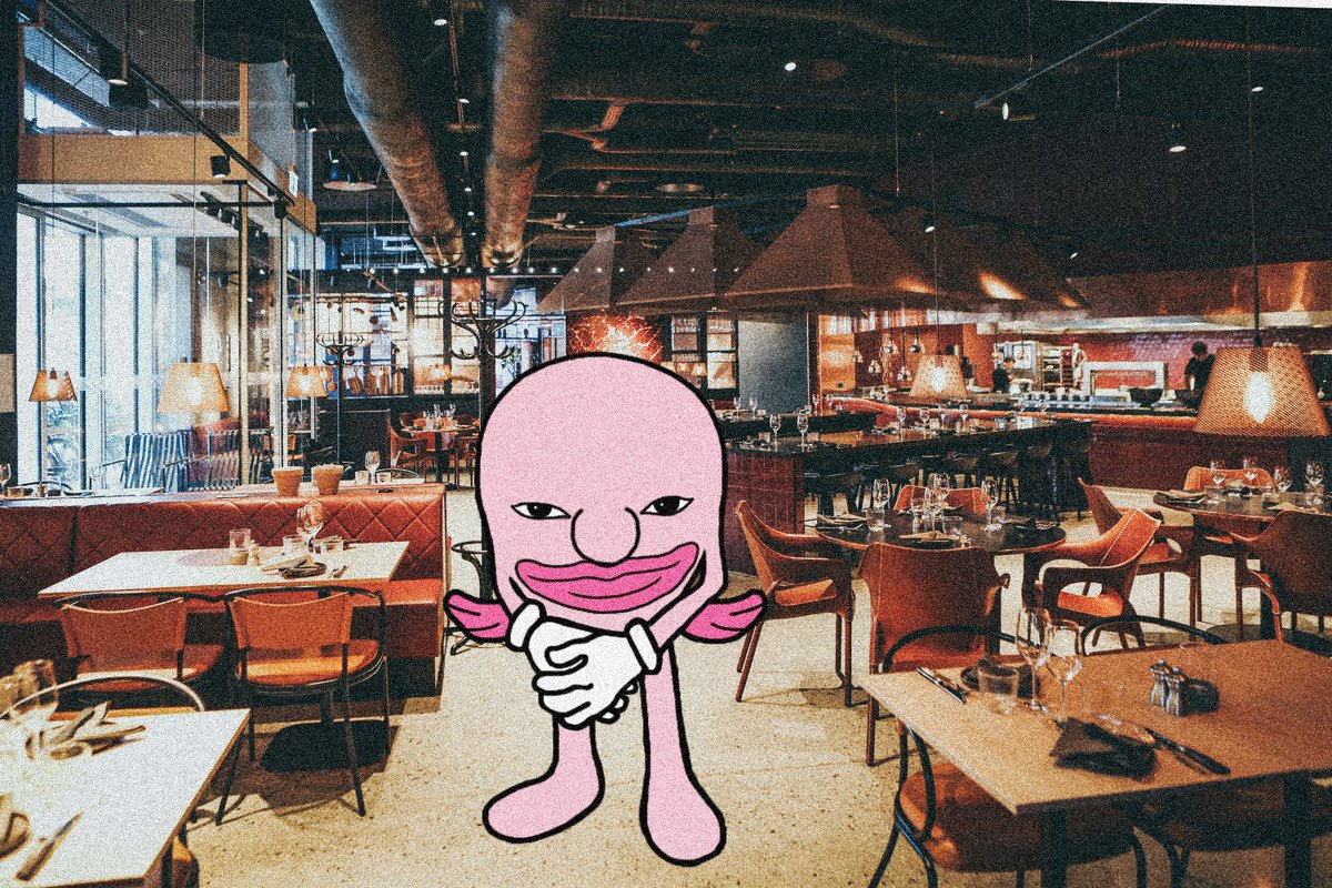 hell3nzi's tweet image. Just standing there patiently waiting for successful reservation applicants full rizz and all 😏

@BlubBlobCoin