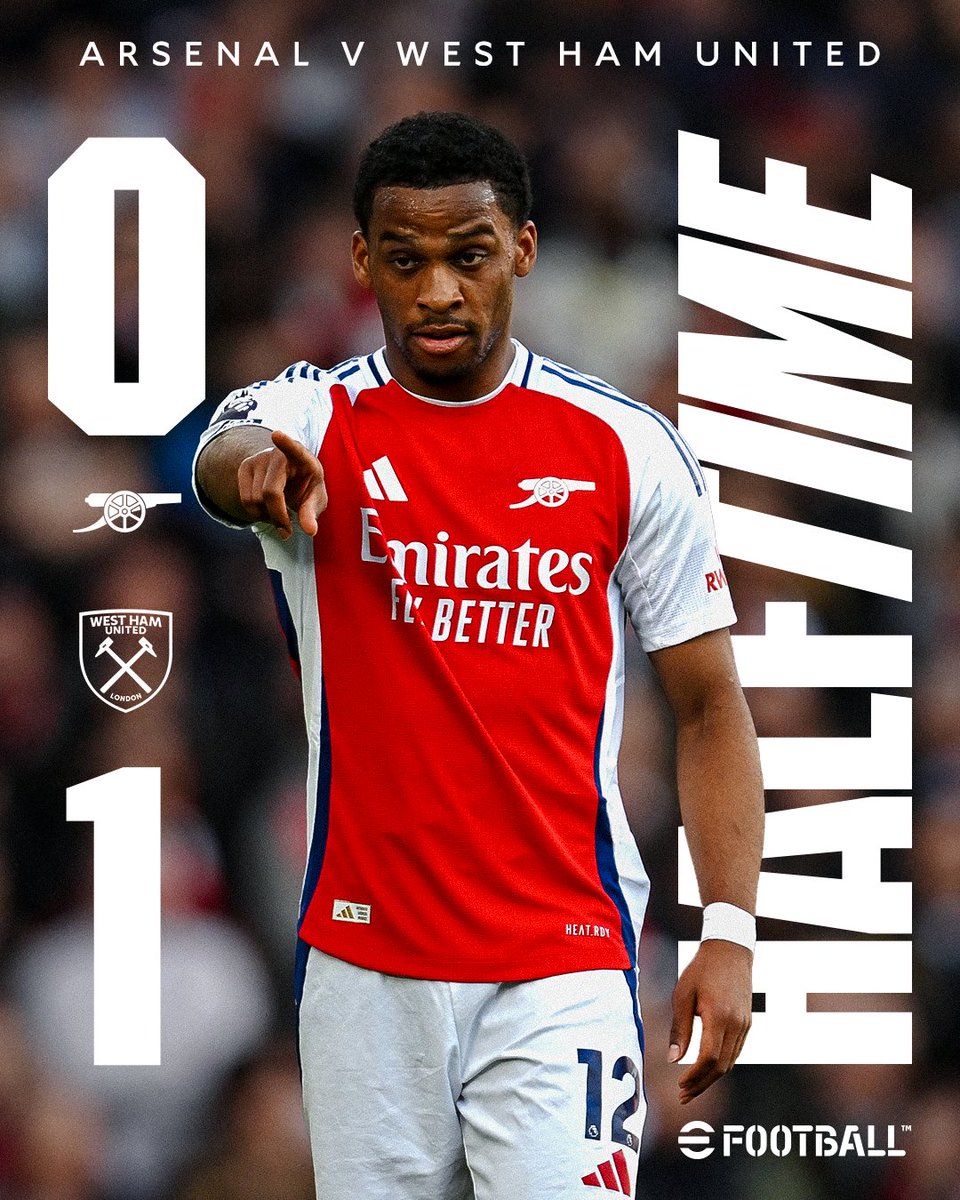 Arsenal's tweet image. Down at the break.

Let's recharge and go again, Gunners 😤