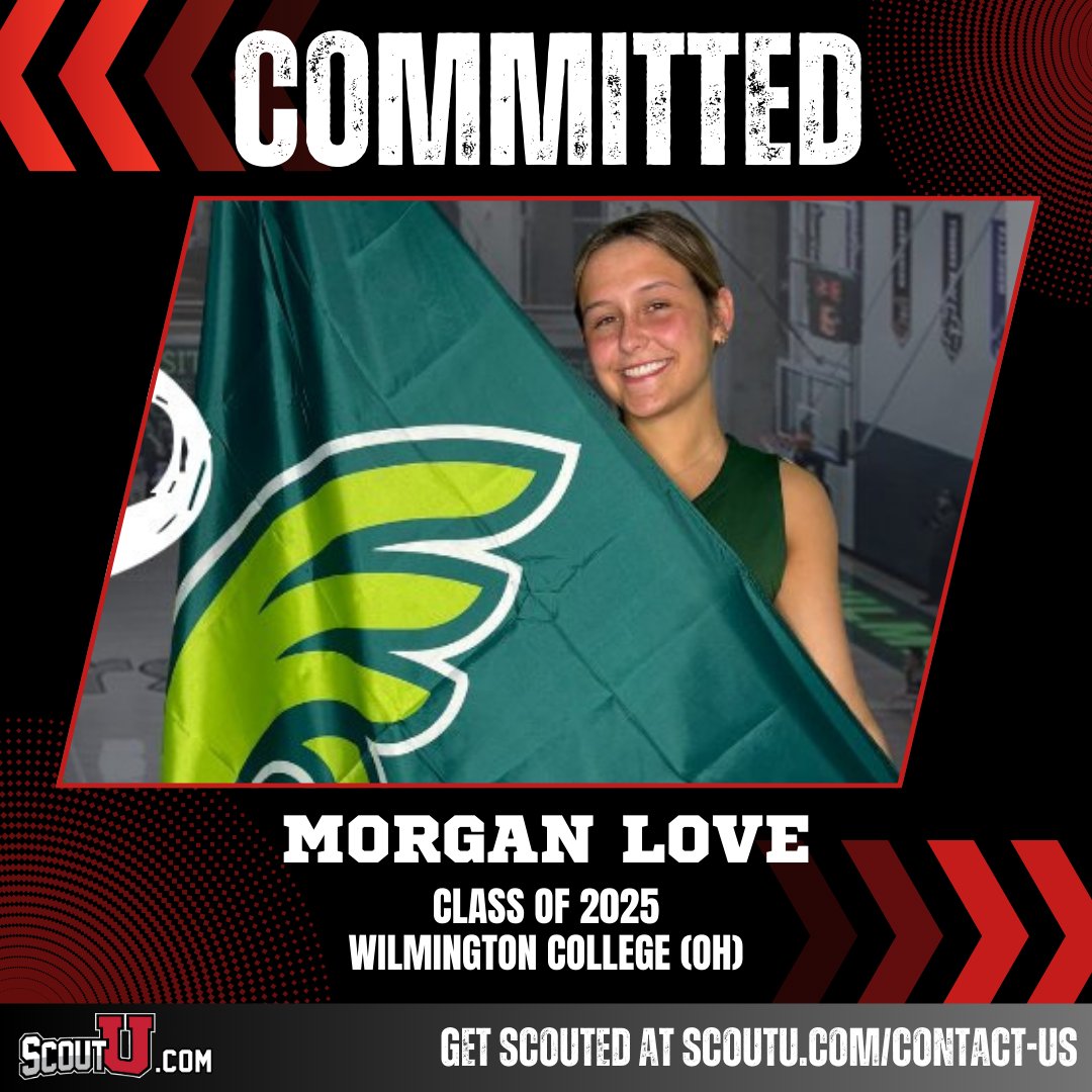 ScoutU college recruiting (@scouturecruit) on Twitter photo 🚨COMMITMENT ALERT🚨
#ScoutUbasketball SG Morgan Love has committed to Wilmington College! We're so proud of you <a href="/MorganLove2025/">MORGAN LOVE</a>!
#ScoutUcommitments <a href="/dbst_basketball/">DJ Blanks Basketball</a> 🚨COMMITMENT ALERT🚨
#ScoutUbasketball SG Morgan Love has committed to Wilmington College! We're so proud of you <a href="/MorganLove2025/">MORGAN LOVE</a>!
#ScoutUcommitments <a href="/dbst_basketball/">DJ Blanks Basketball</a>