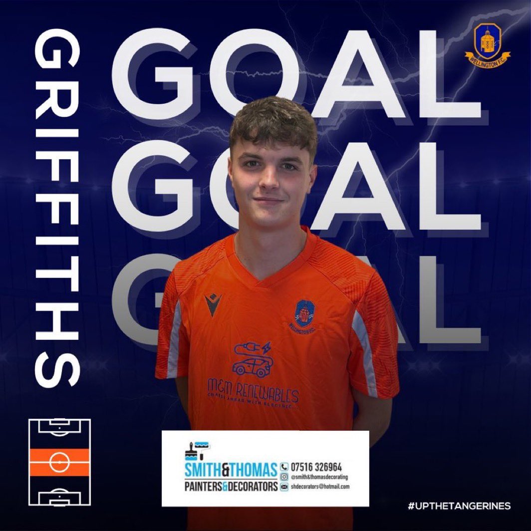 WellingtonFC1's tweet image. 44’ GOAL!!! 

Griff gets his second of the game!
[2-0]

#COYW 🍊