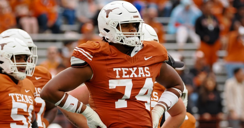 Inside Texas (@insidetexas) on Twitter photo Now that Kelvin Banks is off to the first round of the draft, Trevor Goosby is next up at the left tackle position for the Longhorns.
What's his skill set? <a href="/Ian_A_Boyd/">Captain Bruisin, cruise director</a> dives into the tape (On3+): on3.com/teams/texas-lo⦠Now that Kelvin Banks is off to the first round of the draft, Trevor Goosby is next up at the left tackle position for the Longhorns.
What's his skill set? <a href="/Ian_A_Boyd/">Captain Bruisin, cruise director</a> dives into the tape (On3+): on3.com/teams/texas-loβ¦