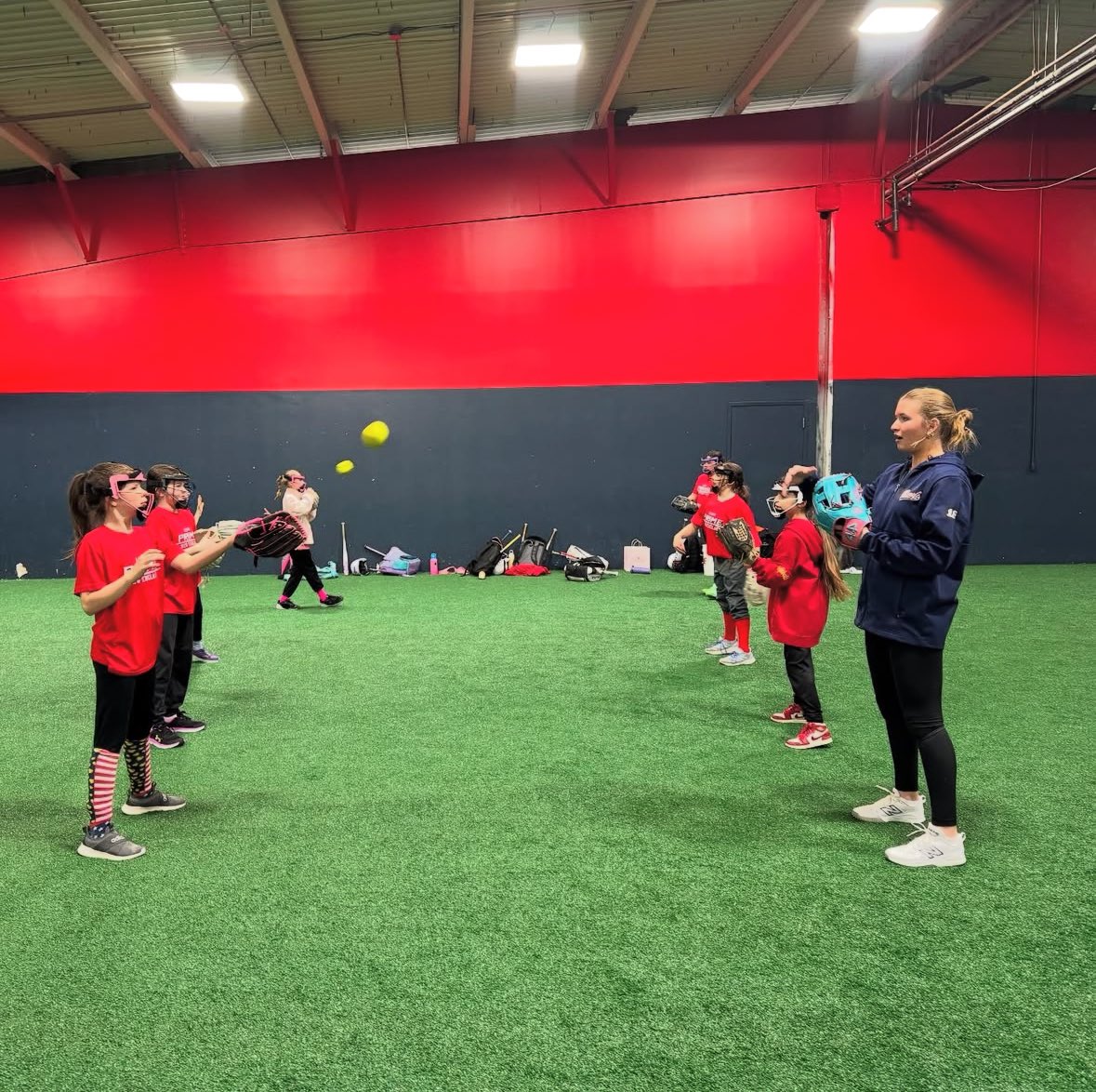 Giving back to the game I love! I have been spending Saturday nights helping out a local North Andover 10U club softball team, supporting the next generation as they grow and learn. It’s amazing to see their passion for the game and being a part of their journey, while also