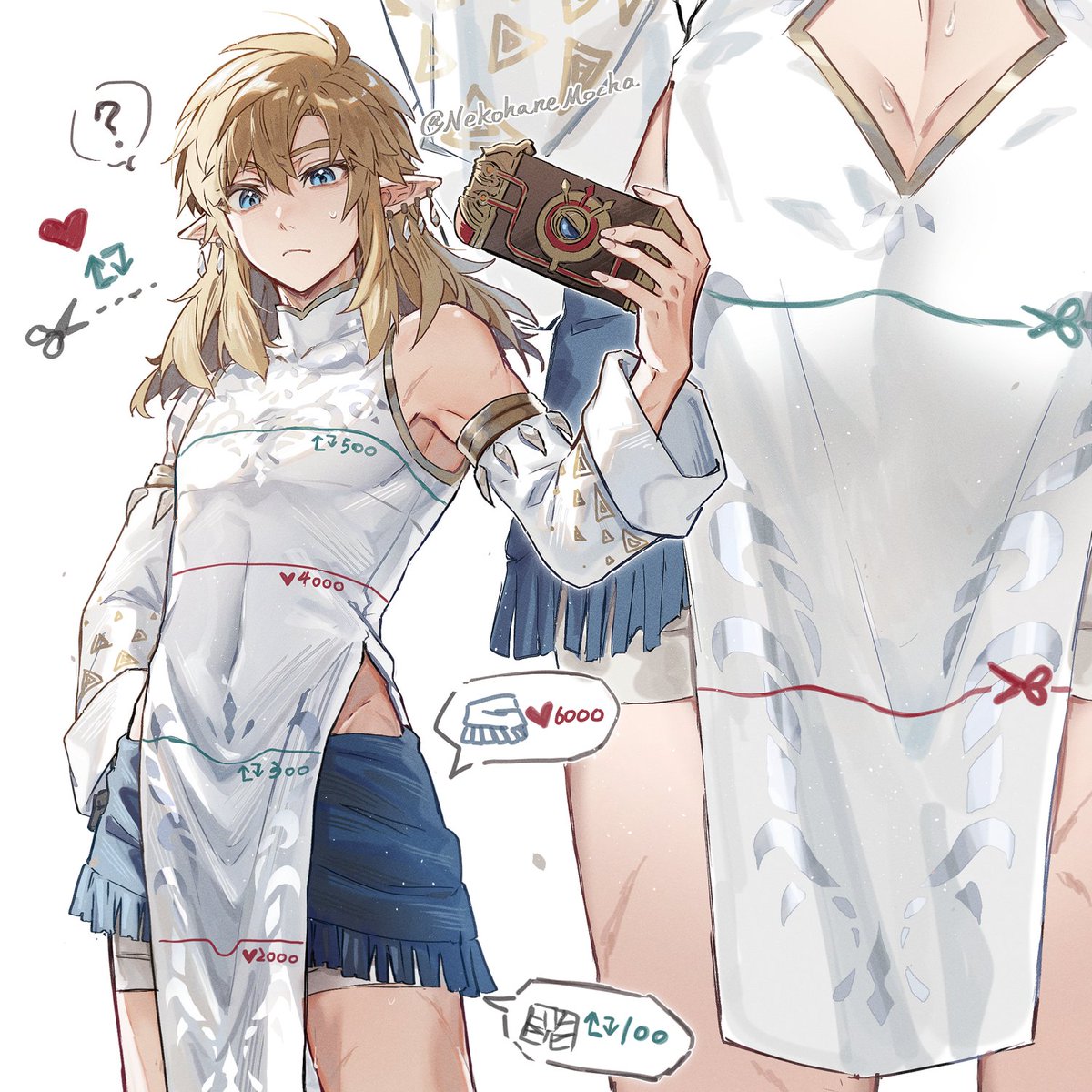 nekohanemocha's tweet image. ✂️✂️✂️