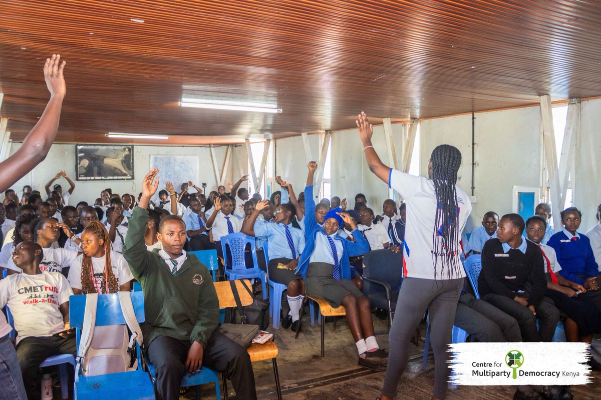 On 8 Feb2025,CMD Kenya in partnership with CMETrust  hosted  Gumzoshuleni event  where by 4 schools converged at MCEDO Beijing schl.The event in which I coordinated as well as dj ,was aimed at  getting the student's ideas,suggestions and recommendations for the Kenyan Government.