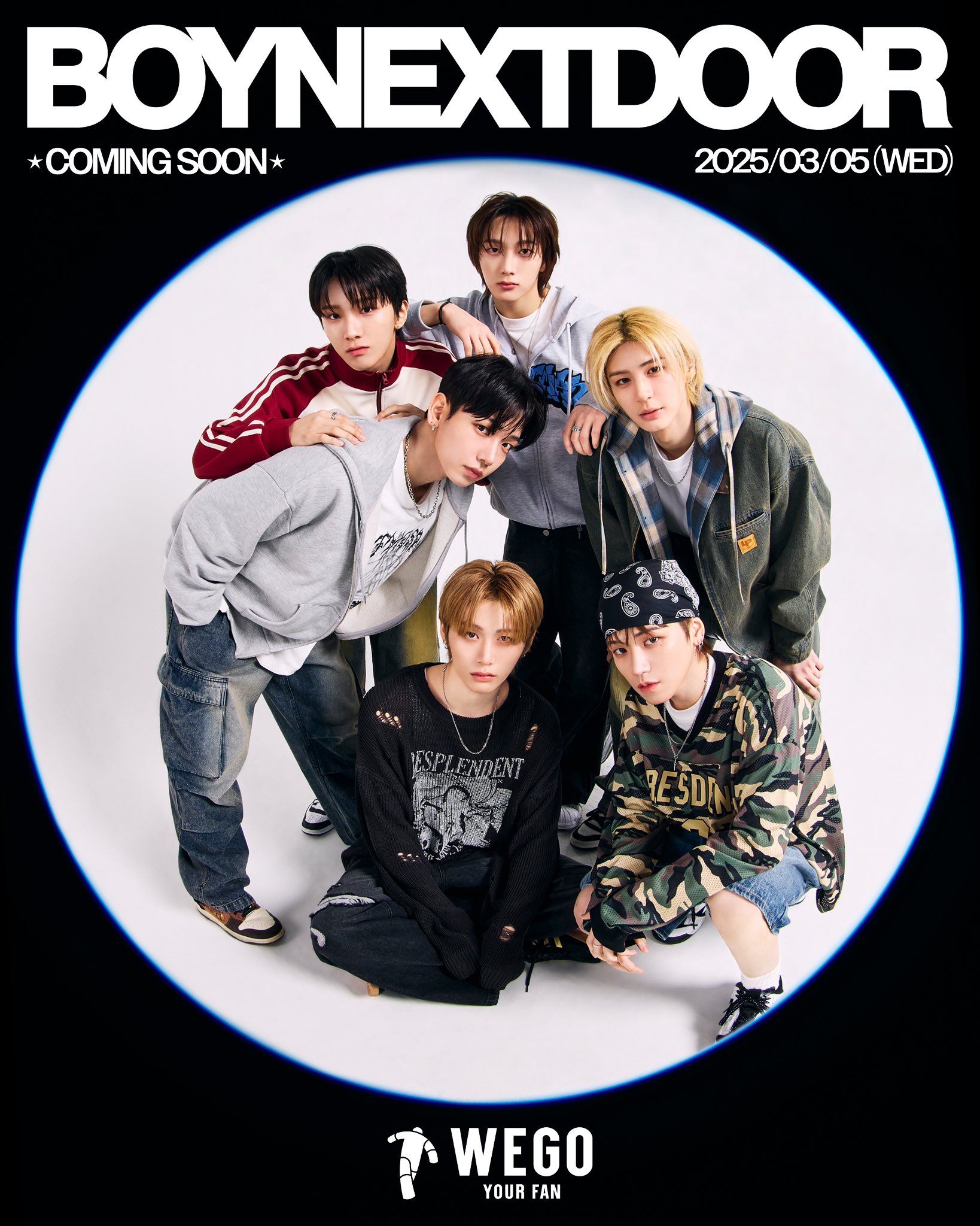 WEGO BOYNEXTDOOR ボイネク ボネクド トラックジャケット L WEGO BOYNEXTDOOR ボイネク ボネクド トラックジャケット L