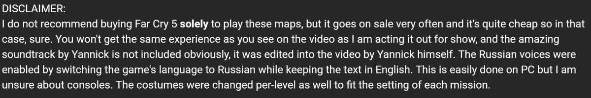 Graslu00's tweet image. Here's how to play it and how to get the Russian voices in the game:

Also please remember to read the disclaimer!