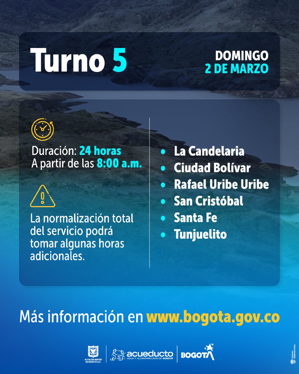 Acueducto de Bogotá tweet media