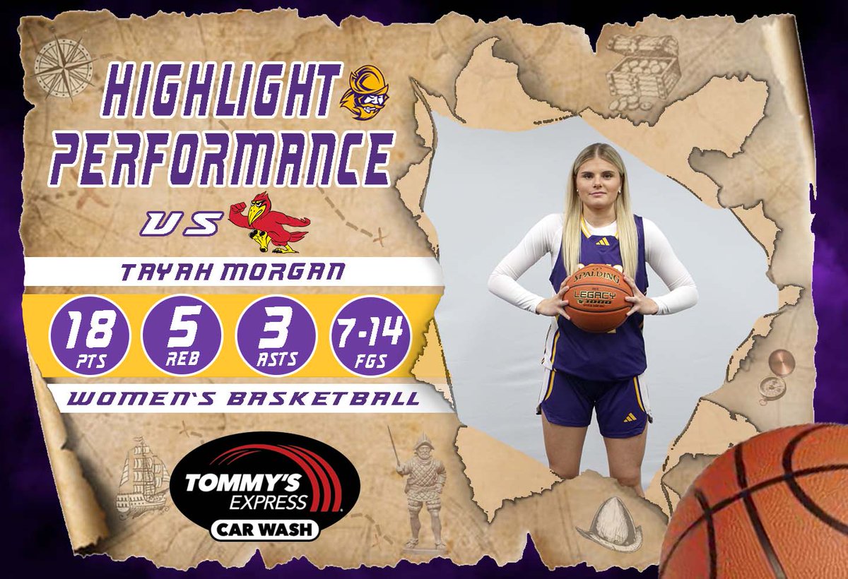 Dodge City CC Conquistadors (@goconqs) on Twitter photo 🏀Highlight Performance of the Day🏀
Tommy's Express Car Wash (<a href="/tommys_express/">Tommy's Express Car Wash</a>) Highlight Performance of the Day for Women's Basketball goes to Tayah Morgan...she tallied 18 points on 7-14 shooting adding 5 reb & 3 asts in win over #18 Coffeyville #GoConqs #BurnTheBoats 🏀Highlight Performance of the Day🏀
Tommy's Express Car Wash (<a href="/tommys_express/">Tommy's Express Car Wash</a>) Highlight Performance of the Day for Women's Basketball goes to Tayah Morgan...she tallied 18 points on 7-14 shooting adding 5 reb & 3 asts in win over #18 Coffeyville #GoConqs #BurnTheBoats