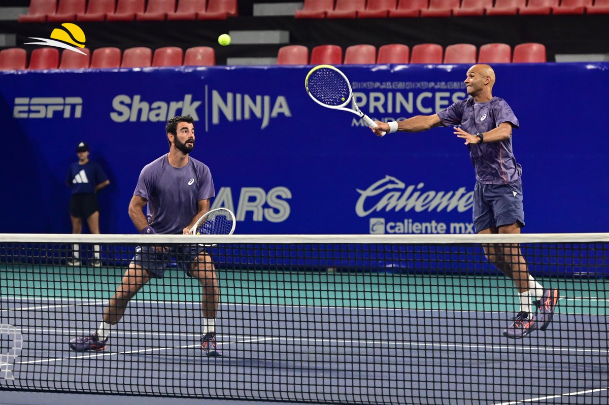 ¡Ya en curso la final de dobles! 🎾

Evan King y Christian Harrison vs Fabien Reboul y Sadio Doumbia. 🔥

¿Quiénes son sus favoritos? #AMT2025 #CelebratingTennis