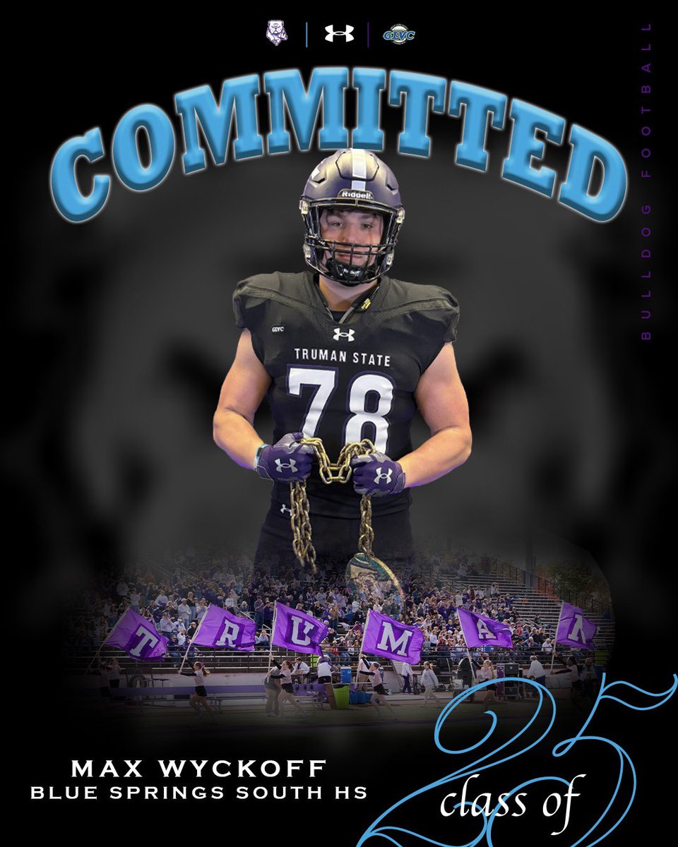 Blessed to announce my commitment to <a href="/Truman_FB/">Truman State Football</a> thank you to all the coach’s, friends, and family who helped me make this possible <a href="/JaguarsBss/">Blue Springs South Football</a> <a href="/Coach_Higgins68/">Boston Higgins</a> <a href="/CoachWilmes25/">Coach Alan Wilmes</a> <a href="/Coach_Marshall_/">Clay Marshall</a>