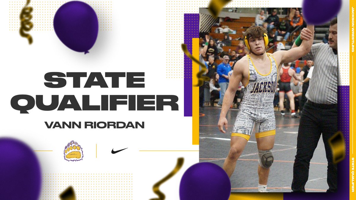 Congrats to Vann Riordan on punching his ticket to the State Tournament!