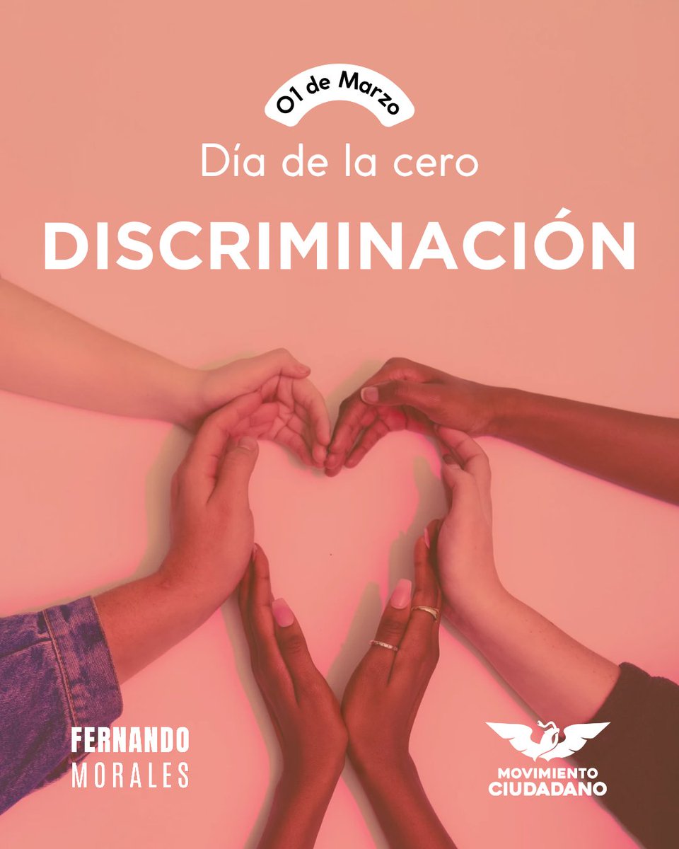 ⚖️La discriminación no tiene lugar en una sociedad justa. Sigamos construyendo un Puebla donde todas y todos tengamos los mismos derechos y oportunidades. 🤝Respetemos las diferencias y fortalezcamos la inclusión. 

#CeroDiscriminación #PueblaIncluyente #IgualdadParaTodos #Puebla