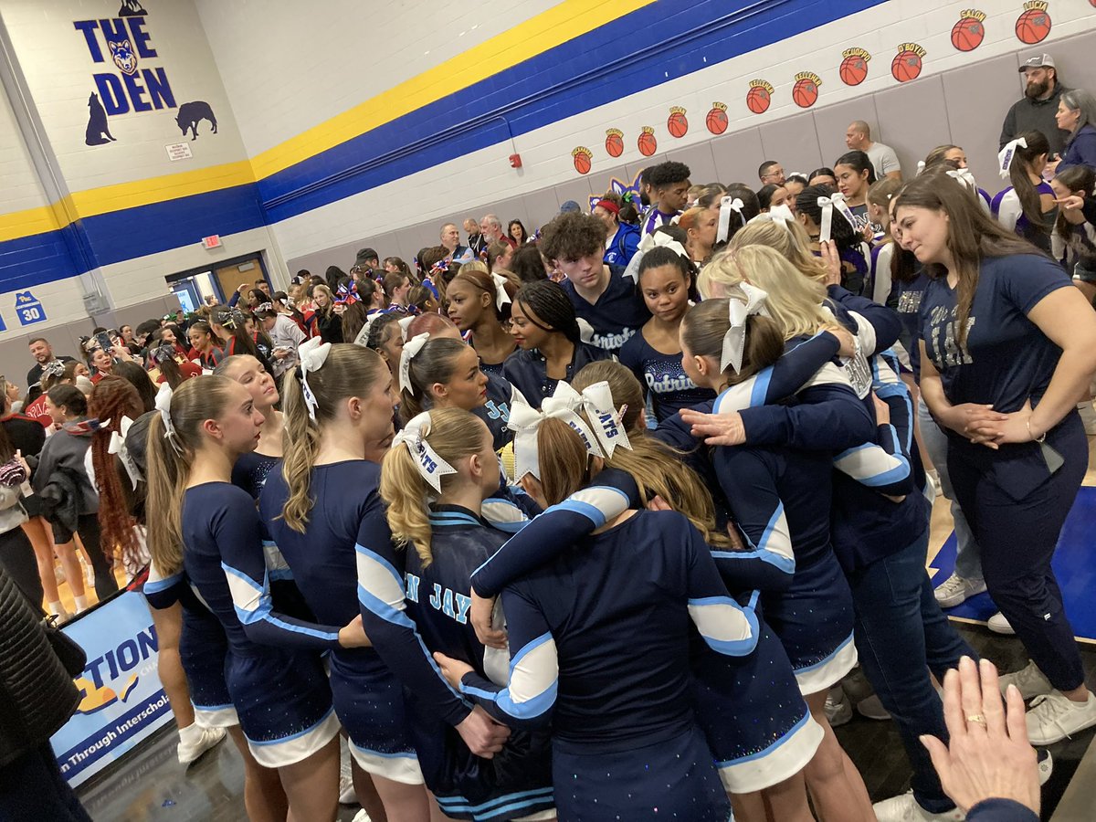 John Jay Cheerleading tweet media