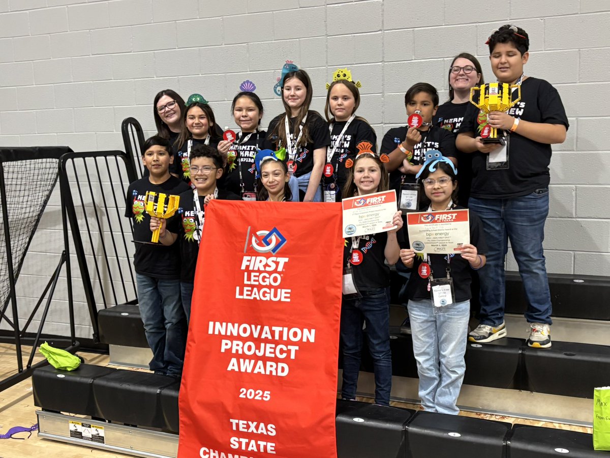 Who has the best project in the state of Texas? <a href="/NavarroLISD/">Navarro Elementary</a> Kermit’s Krew does! 1st place Innovation Project 🥇This team worked HARD to bring that trophy and banner back to <a href="/LockhartISD/">Lockhart ISD</a>! #NavProud always ❤️