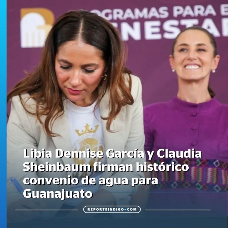 “Si como gobernadora tengo que venir a un evento de los Siervos de la Nación con la presidenta, para firmar un acuerdo de agua que tanto necesita Guanajuato, lo voy hacer. Yo no vine por aplausos, yo vine a darle resultados a mi gente”, dijo <a href="/LibiaDennise/">Libia Dennise</a>. reporteindigo.com/nacional/Libia…