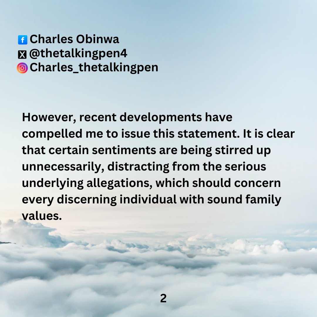 Thetalkingpen4's tweet photo. High Chief Emmanuel Uduaghan, Senator Natasha Akpoti Husband Speaks:

Burna Lambo Zelensky Russia Ramadan Isco Putin Akpabio Biden to Trump May Allah #Charlesthetalkingpen Arewa Jos https://t.co/kqNnsq1PSD