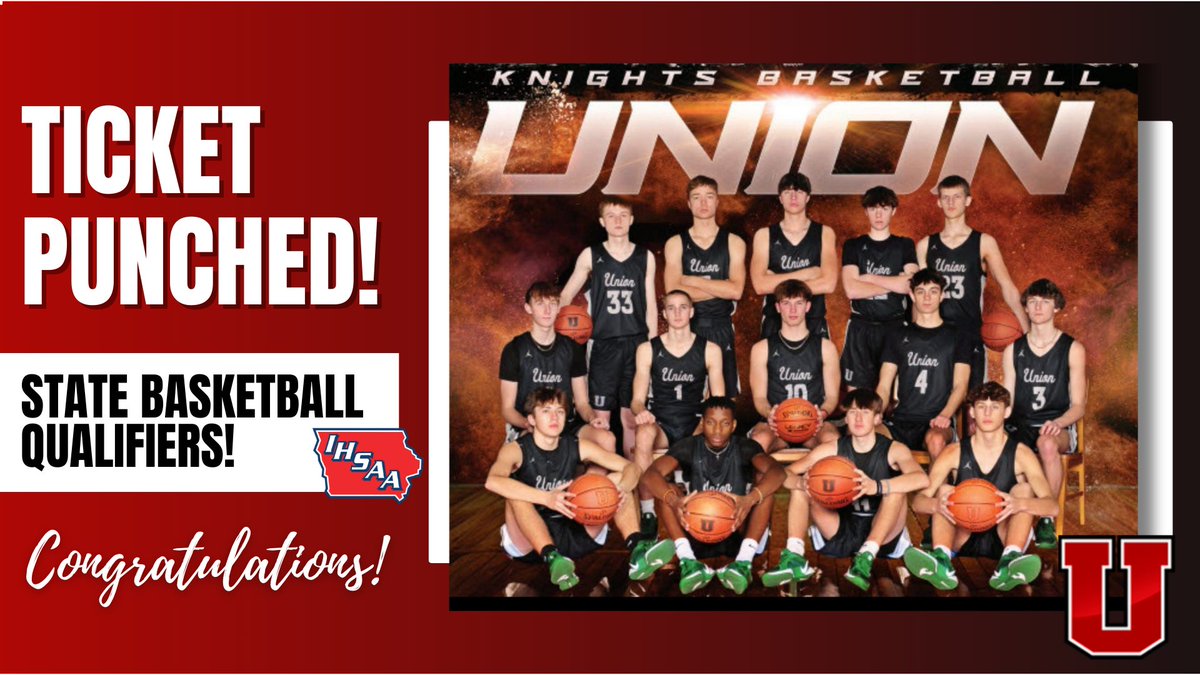 Union advances to State! Congratulations to the Knights!