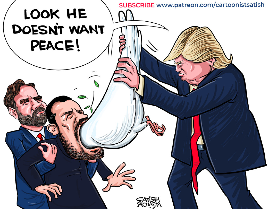 Why does Zelensky hate PEACE? #TrumpZelenskyMeeting