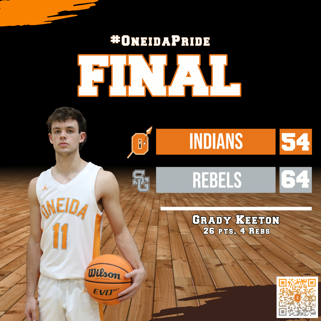 Final from Greeneville. #OneidaPride