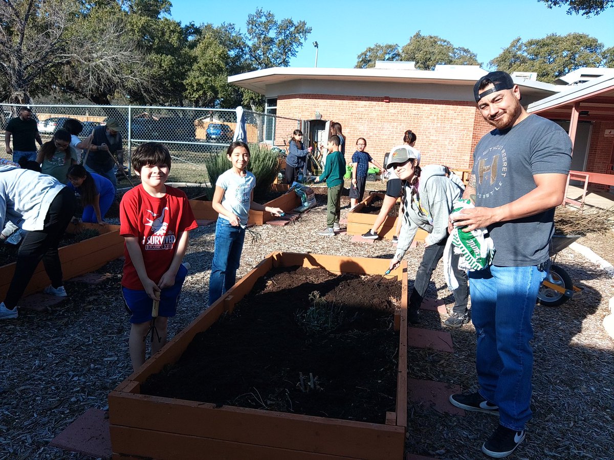 Marissa Martinez (@mmartinezmed) on Twitter photo 🌱💙 Huge shoutout to our amazing students, teachers & families who came together for #LoveOurSchoolDay! Your hard work in the garden is helping our school bloom <a href="/NISDPowell/">Powell Elementary</a> 🌿🌻
Thank you for making our school a more beautiful place to learn and grow! #ThunderbirdsShineBright 🌟 🌱💙 Huge shoutout to our amazing students, teachers & families who came together for #LoveOurSchoolDay! Your hard work in the garden is helping our school bloom <a href="/NISDPowell/">Powell Elementary</a> 🌿🌻
Thank you for making our school a more beautiful place to learn and grow! #ThunderbirdsShineBright 🌟