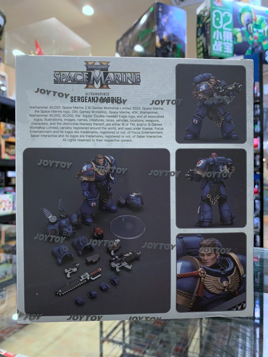 BIOSSHOP's tweet image. Joytoy JT00065 Warhammer 40K Space Marines 2 Ultramarines Sergeant Gadriel 1:18 Action Figure @joytoy_official 

tokopedia.com/biosshop-2/joy…

#biosshop #joytoy #joytoywarhammer40k #joytoyspacemarine #jualjoytoy
