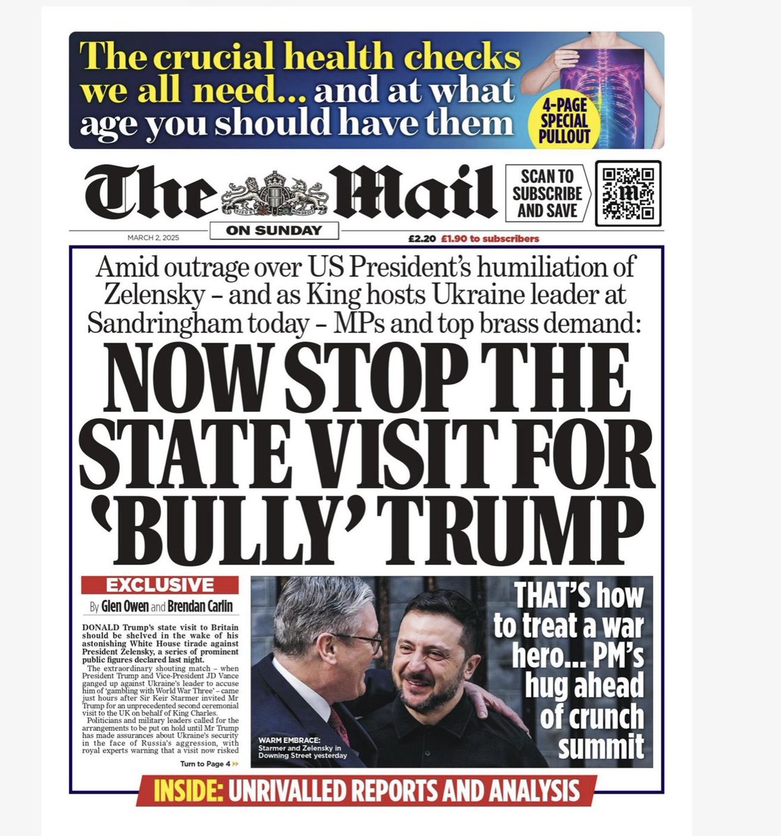 I don’t read or like the ⁦<a href="/DailyMailUK/">Mail+</a>⁩ but on this occasion I’m right with them.