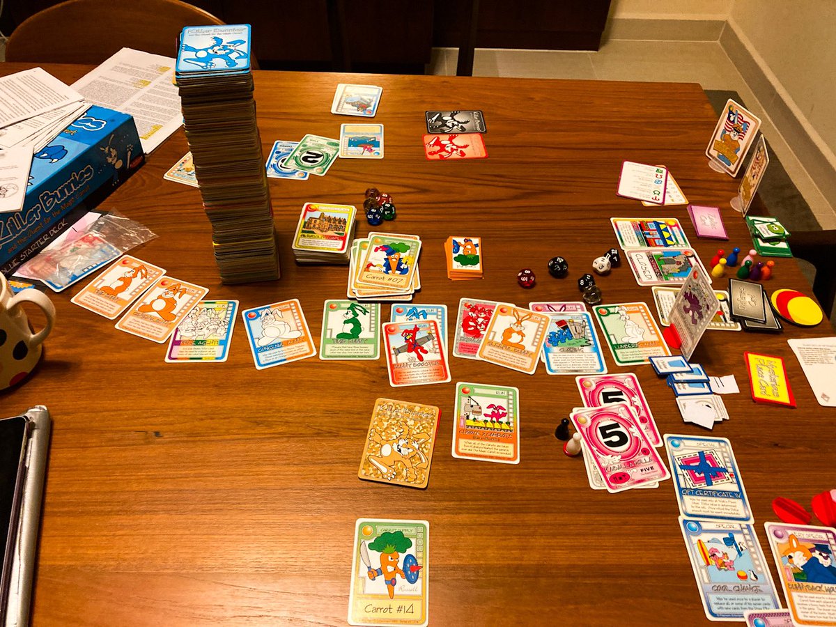 CStewart1976's tweet image. Last night’s round of #KillerBunnies was laughably one sided, we actually giggled the entire time. Thankfully it was short.