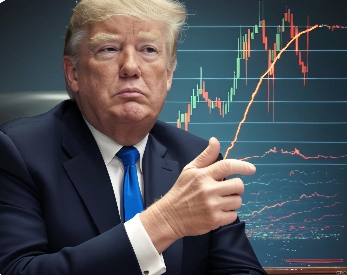 Givenchy121206's tweet photo. Bitcoin thì như crush thất tình, lao dốc vì thuế quan của Trump rồi lại bật dậy kiểu 'không sao, anh vẫn ổn'. Cá voi mua vào, tay yếu bán ra, đúng là sàn diễn của mấy ông drama queen!  

Nhà Trắng sắp mở hội nghị crypto, chắc để hỏi: 'Mấy đồng meme này có thật không hay tụi tui bị troll vậy?'. SEC thì chill, tuyên bố memecoin không phải chứng khoán, thế là SHIB với XRP party tưng bừng, giao dịch nổ tung như hội chợ Tết.  

BlackRock thì chơi lớn, nhét ETF Bitcoin vô danh mục 150 tỷ USD, kiểu 'crypto không chỉ là trò đùa, mà là trò đùa có tiền'. Trong khi đó, CME Group sắp tung hợp đồng tương lai Solana, còn Ethereum Foundation đổi sếp mới, chắc để ETH bớt buồn như crush bị từ chối hoài.
Tóm lại: Thị trường hôm nay là phim hài pha kinh dị, cười ra nước mắt mà ví vẫn run!"