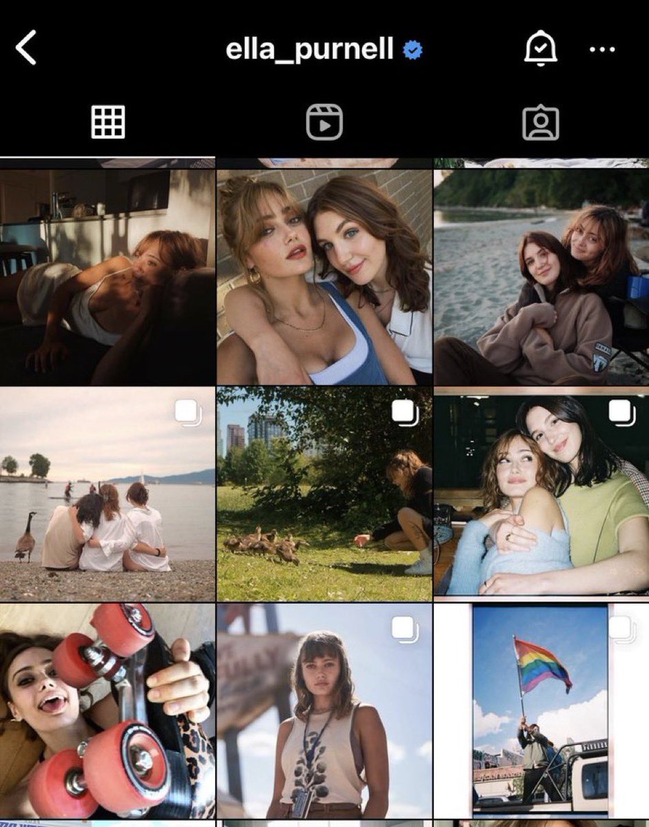 jaxstriker9's tweet photo. her feed looking like this acting shocked people back home thought she was dating sophie https://t.co/37PQNHTCAM