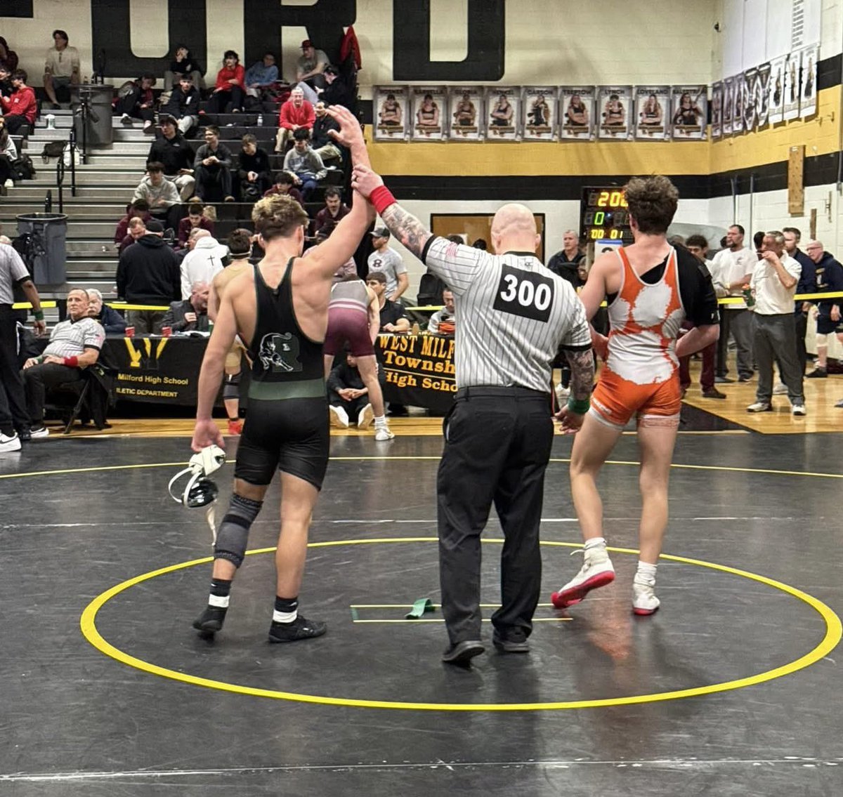 🥊🎟️ JOEY FULCO &amp; ZAK DARWISH punched their tickets to AC for the State Championships!!!
The team placed 8th of 39 teams.  Jonah Smith 5th &amp; Connor DePersis 6th.  Wins from Gino Gorga &amp; CJ Anzaldo contributed to Ramapo’s great showing.
#roadtoatlanticcity
#notdoneyet
#popride