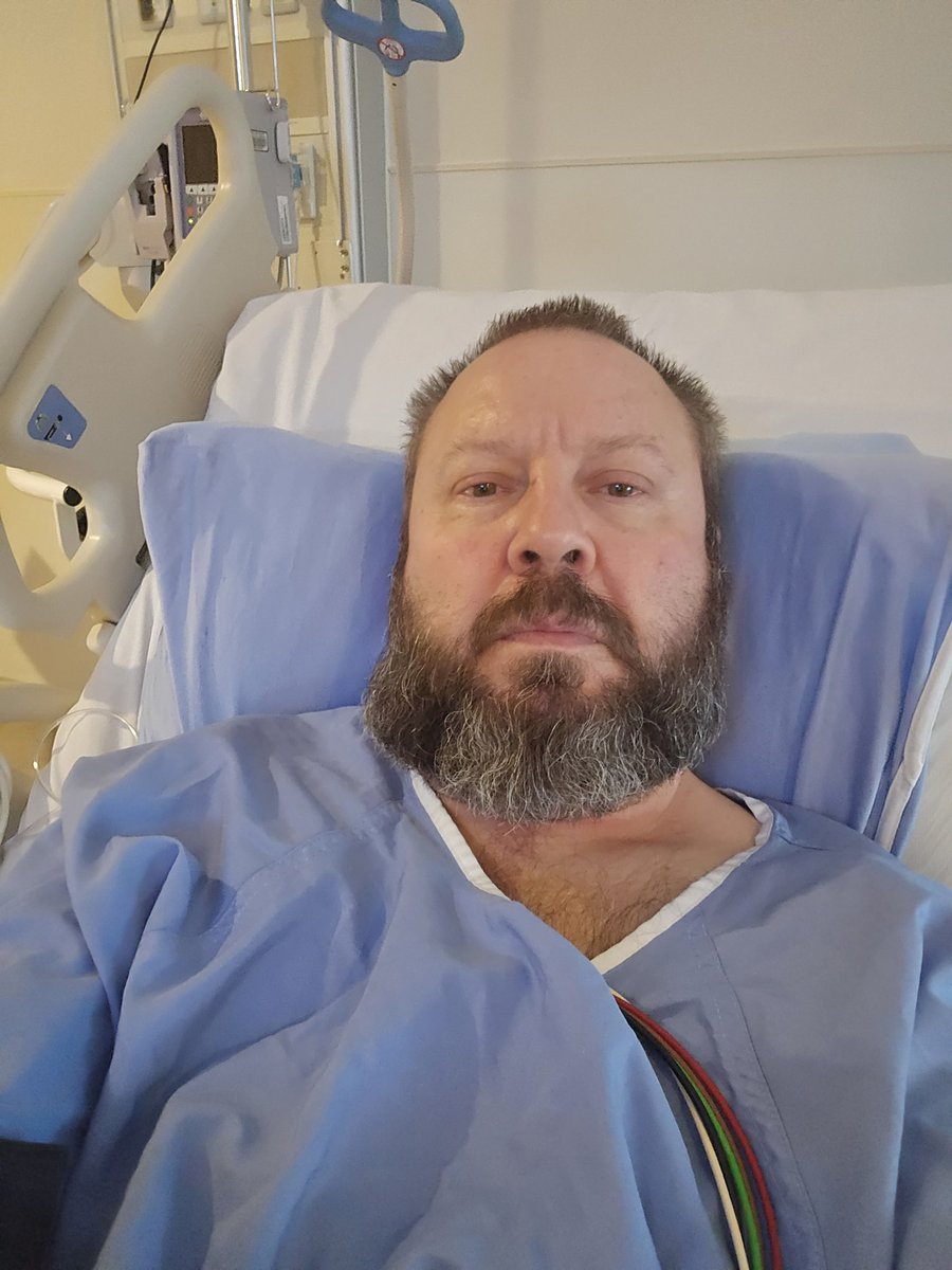 Getting_there13's tweet image. Well here I am, day 4 in the hospital recovering from a heart attack. Waiting for my bypass surgery. Pretty scary times... big changes are ahead of me.