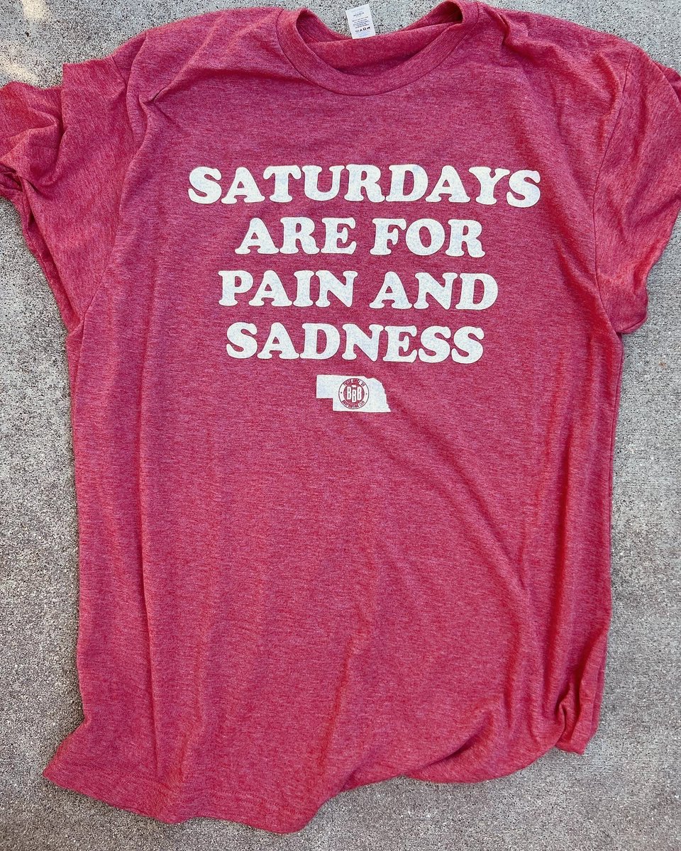 bbbprinting's tweet image. Sad.

Online at stores.bbbprinting.com/nebraska