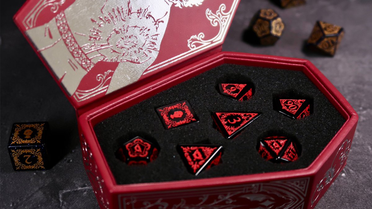 Brother Ming β‘οΈ Pax East (@brotherminggame) on Twitter photo Only 2 more days to back me and <a href="/_Tonestar_/">π¦ Itty Bitty Tone is in Waitlist Limbo π¦</a>'s Vampire Inspired D&D Dice sets!
kickstarter.com/projects/brothβ¦
I am not going to be selling these after the Kickstarter so if you want them, this will be your ONLY chance to get them online!!! Only 2 more days to back me and <a href="/_Tonestar_/">π¦ Itty Bitty Tone is in Waitlist Limbo π¦</a>'s Vampire Inspired D&D Dice sets!
kickstarter.com/projects/brothβ¦
I am not going to be selling these after the Kickstarter so if you want them, this will be your ONLY chance to get them online!!!
