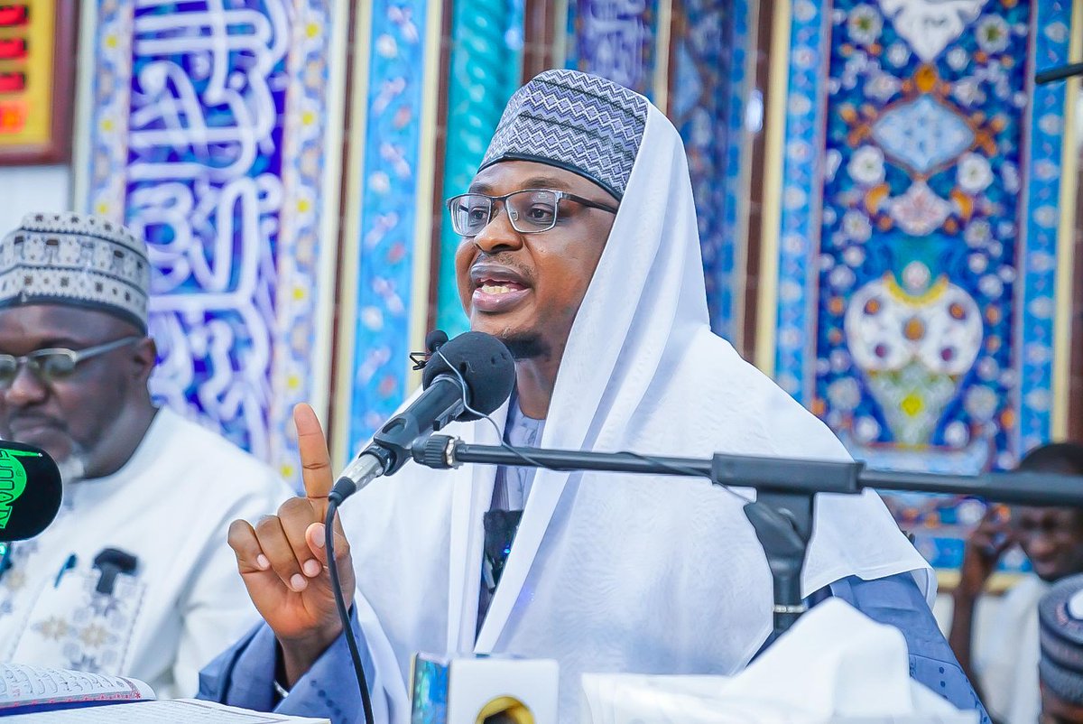 ProfIsaPantami's tweet photo. Ramadan 1.
May Allah register us among the major beneficiaries of the month. 
#RamadanMubarak 
#Ramadan https://t.co/vGDFvo5YGh