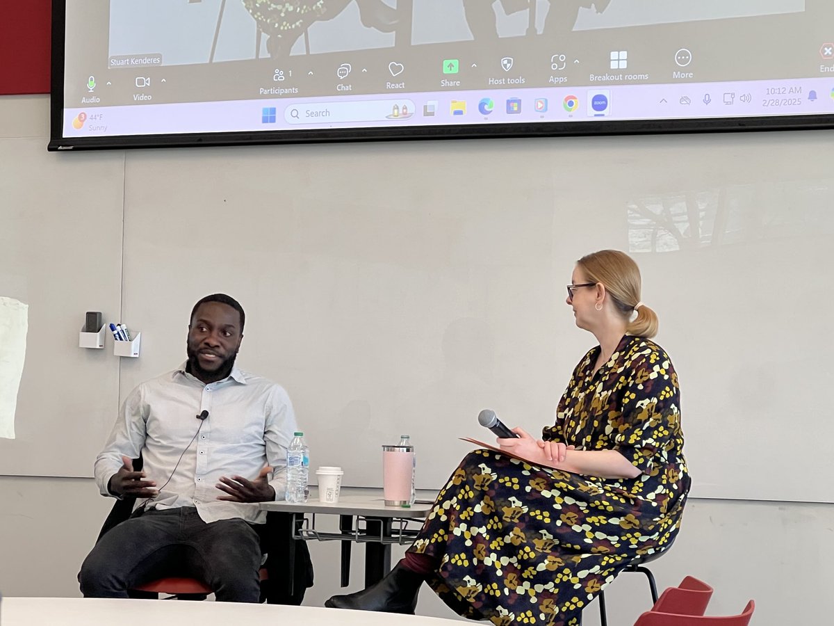 My department’s 2025 Mirsky lecture speaker ⁦<a href="/DrVasshe/">Island Prof 🏝🇯🇲</a>⁩ interviewed by Cam Macris regarding URGE and beyond.