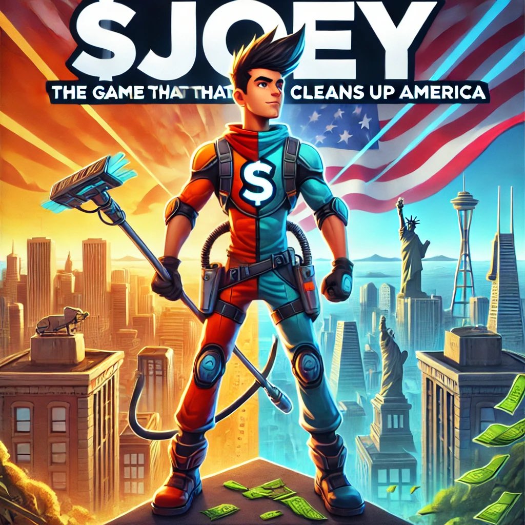 RxHi_G_Crypto's tweet photo. 🚀 $JOEY – THE GAME THAT CLEANS UP AMERICA! 🌎🎮

Get ready for an epic adventure like no other! $JOEY Game is coming soon, bringing action, excitement, and a mission to clean up America—one challenge at a time!

🛠️ GAME FEATURES & ACTIVITIES:

🗺️ Explore a Vast Open World – Travel across the country, tackling obstacles and uncovering hidden secrets.
♻️ Clean & Rebuild – Restore cities, clean up pollution, and help communities thrive.
🎯 Action-Packed Challenges – Take on thrilling missions to fight corruption, expose fraud, and clean up crime-ridden streets.
🚔 Tackle Illegal Activities – Help enforce the law by addressing fraud, illegal immigration, and community safety.
🏙️ Revitalize Streets & Neighborhoods – Remove abandoned vehicles, restore public spaces, and rebuild infrastructure.
💰 Earn & Upgrade – Use in-game rewards to power up $JOEY and transform the world around you.

🔥 Join the Movement! The future is in YOUR hands. Are you ready to take on the challenge and create a cleaner, stronger America?

Stay tuned for the official of  $JOEY – CLEANS UP AMERICA  GAME release date and exclusive early access opportunities! Follow us for updates!

🔗 Join us today! 
X: @JOEYTAKESOVER @JoeyMannarinoUS 
CA: 3pJxgPzRyKsTLaYrvK7bpHc2JvHpH1DoRdZDHdbspump

#JOEYGame #CleanAmerica #GamingForChange #JOEY $JOEY #Grok