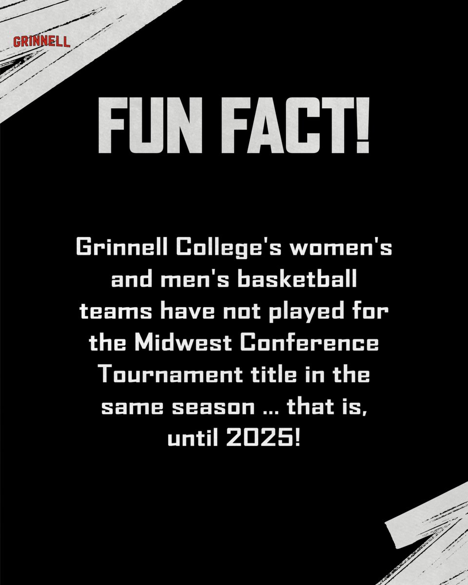 Grinnell Athletics (@gcpioneers) on Twitter photo 