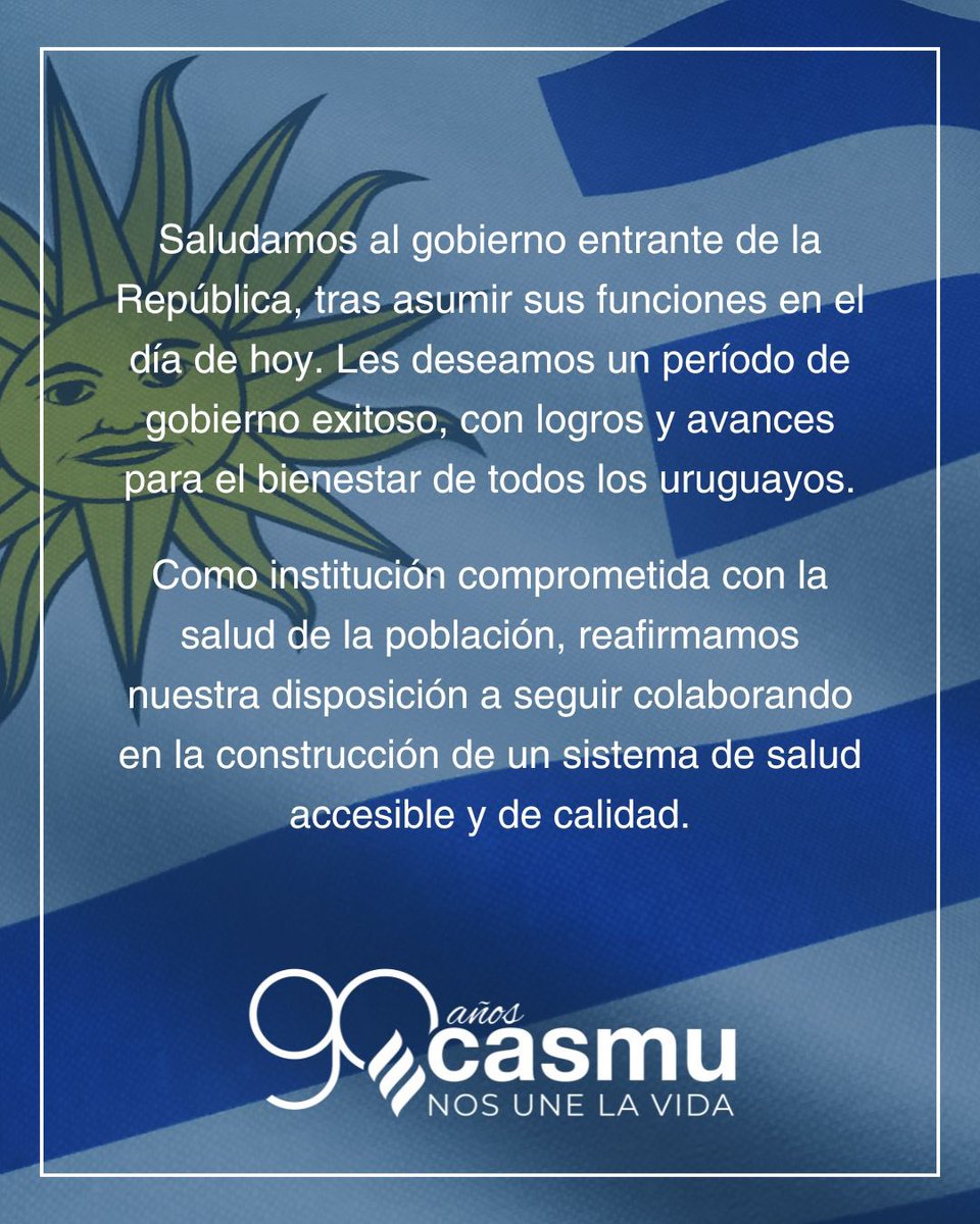 #CASMU #NosUneLaVida