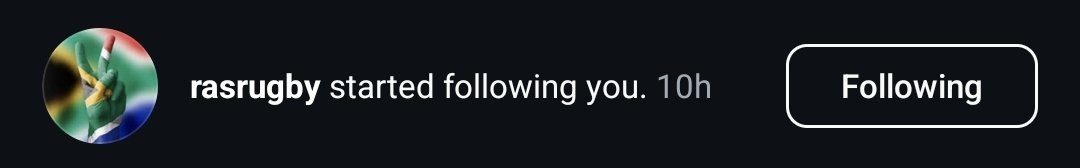 Ollie (@hunqaa) on Twitter photo I don't know what I've done but I can gladly say that a x2 Worldcup winning coach follows me on Instagram.
<a href="/Springboks/">Springboks</a>
Unplanned life goal completed ✅️ I don't know what I've done but I can gladly say that a x2 Worldcup winning coach follows me on Instagram.
<a href="/Springboks/">Springboks</a>
Unplanned life goal completed ✅️