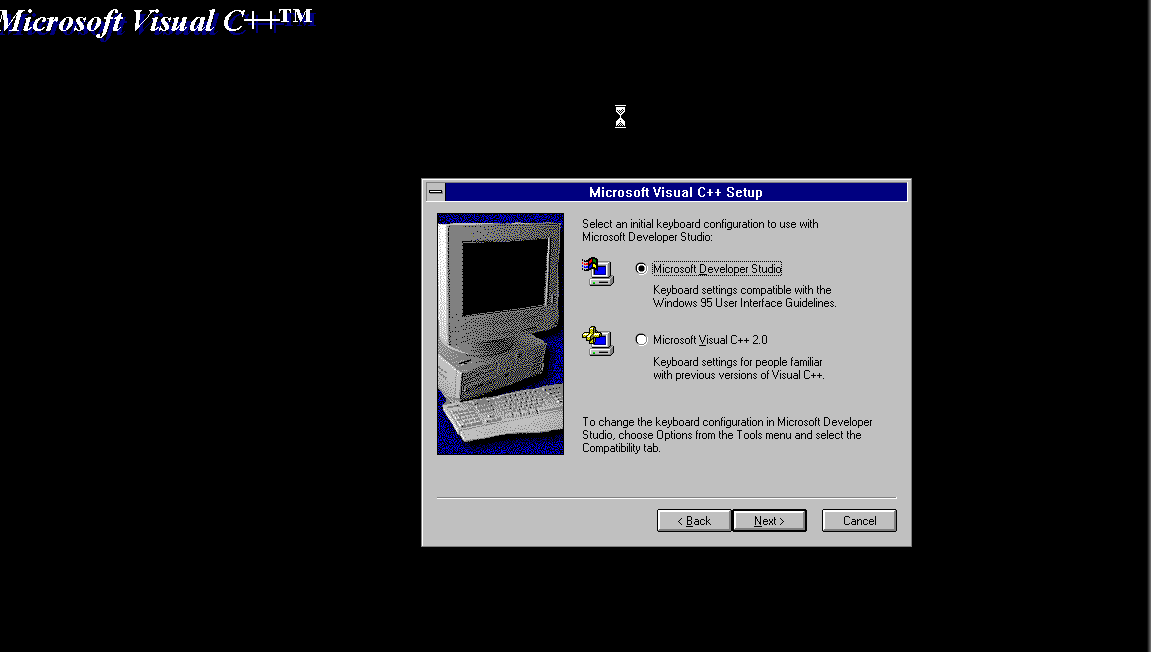 trackmannc's tweet photo. the crisis of this decision back in 1995/6
#visualcpp #visualstudio #msdev #windows https://t.co/DTvXpcfVno