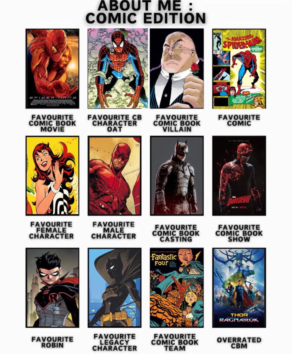 PlotFCinc's tweet image. Favorite comic subject to change alot