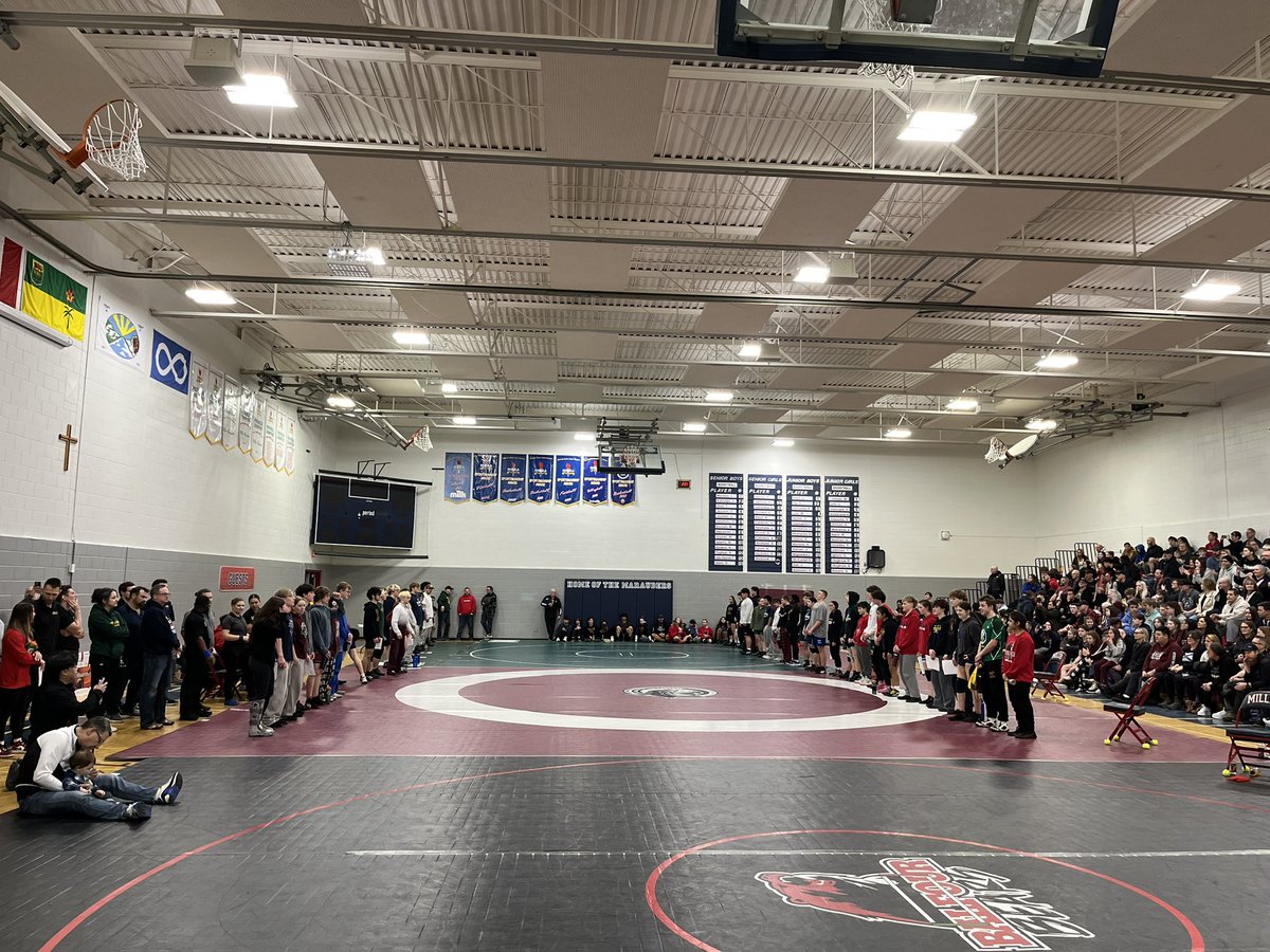 The RHSAA City Wrestling championships gold medal matches are about to begin. Congratulations to all student athletes for reaching this stage. Best of luck to all athletes.