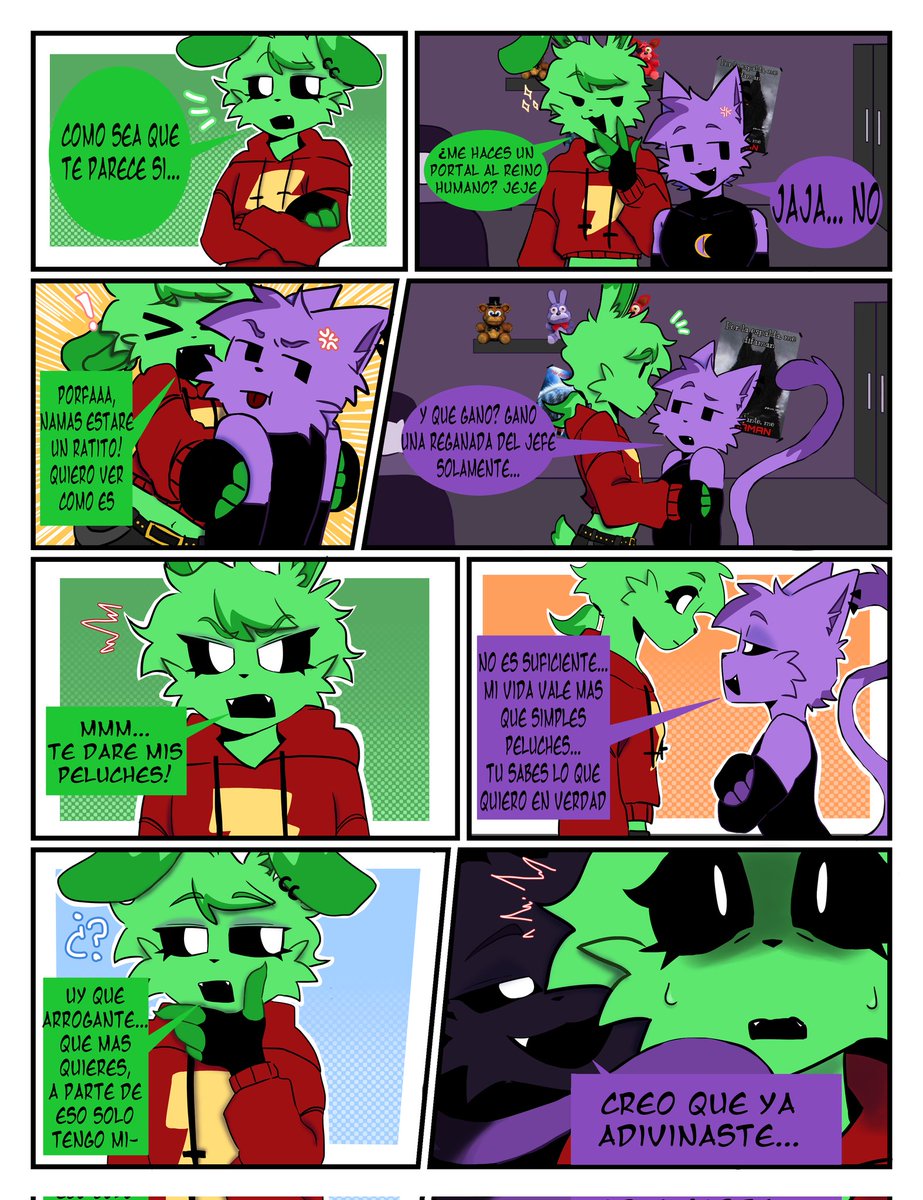 XThewillson's tweet photo. Segunda parte del comic🗣✨️ (al menos no me baja tanto la calidad en X , aprende tik tok) https://t.co/EeKLZvwfxT