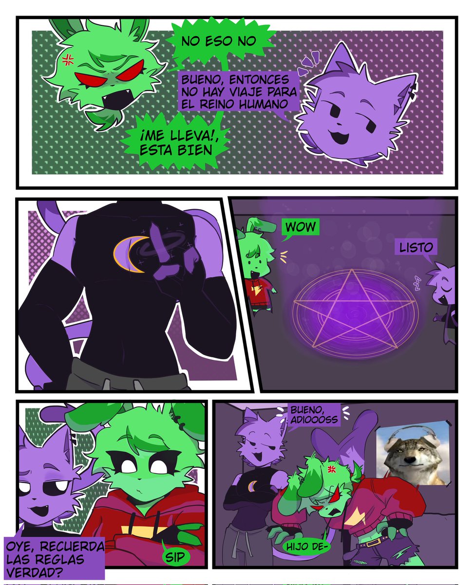 XThewillson's tweet photo. Segunda parte del comic🗣✨️ (al menos no me baja tanto la calidad en X , aprende tik tok) https://t.co/EeKLZvwfxT